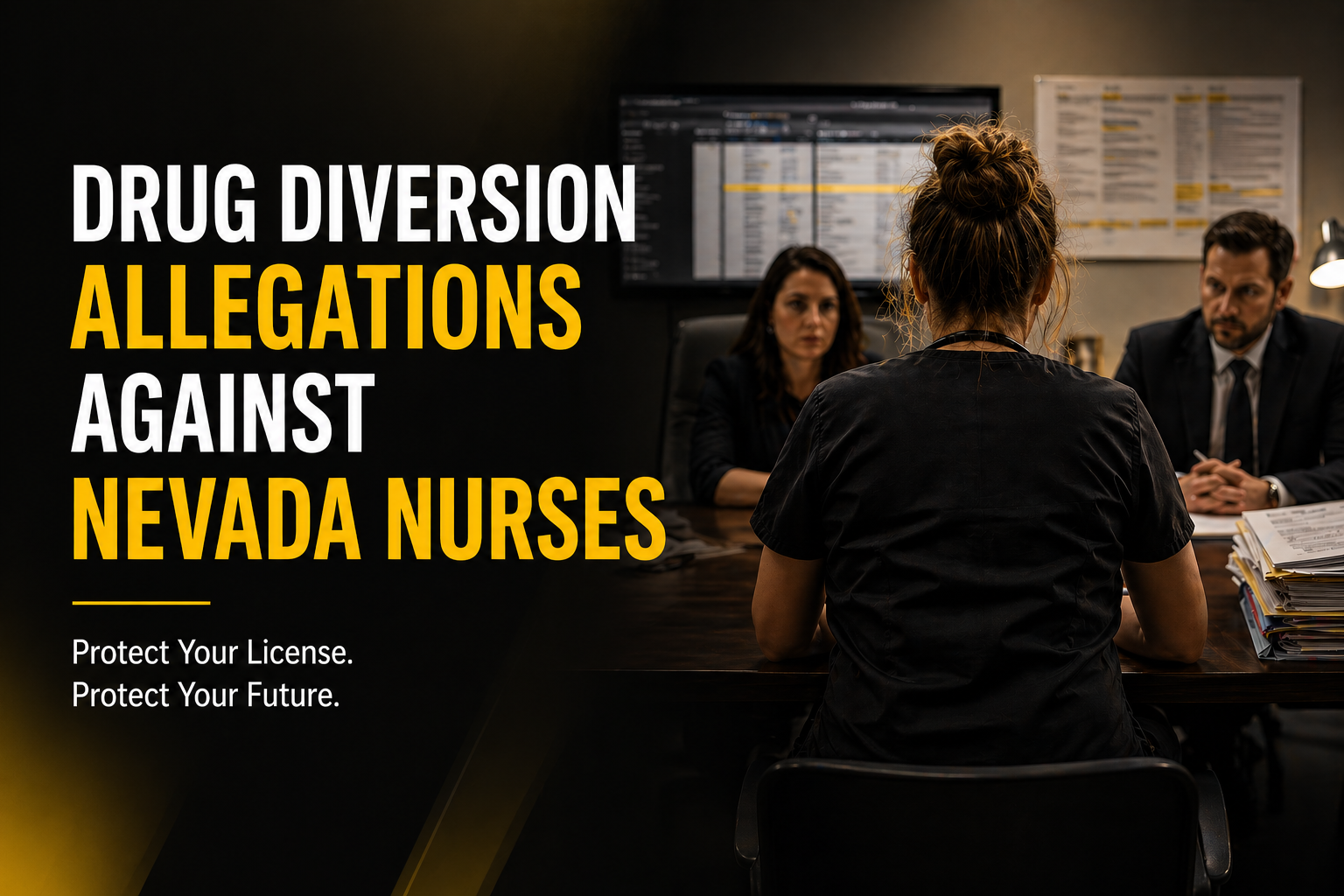 Drug Diversion Allegations Against Nevada Nurses